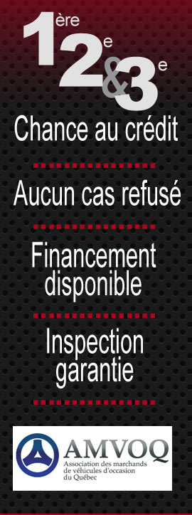 Financement disponible chez Automobiles 1120 Financement
